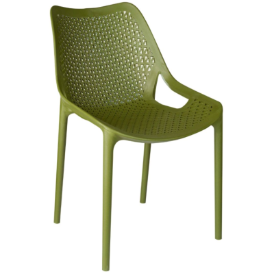 Geneva Contemporary Polypropylene Cafe Chair